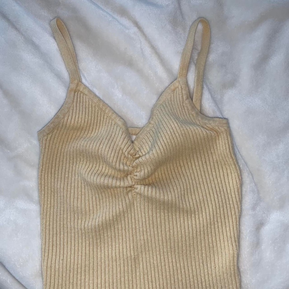Yellow pacsun tank